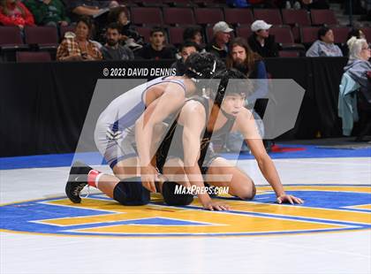 Thumbnail 3 in CIF State Wrestling Championships Boys (Round One) photogallery.