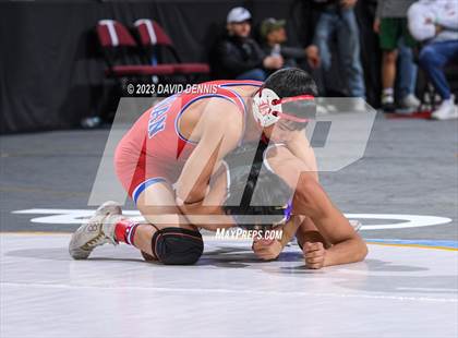 Thumbnail 2 in CIF State Wrestling Championships Boys (Round One) photogallery.