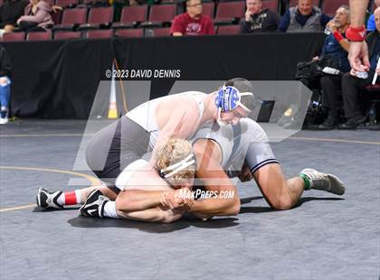 Thumbnail 1 in CIF State Wrestling Championships Boys (Round One) photogallery.