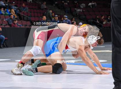 Thumbnail 2 in CIF State Wrestling Championships Boys (Round One) photogallery.