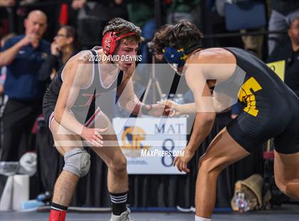 Thumbnail 3 in CIF State Wrestling Championships Boys (Round One) photogallery.