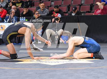 Thumbnail 3 in CIF State Wrestling Championships Boys (Round One) photogallery.