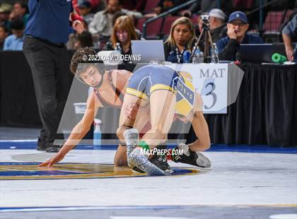Thumbnail 2 in CIF State Wrestling Championships Boys (Round One) photogallery.