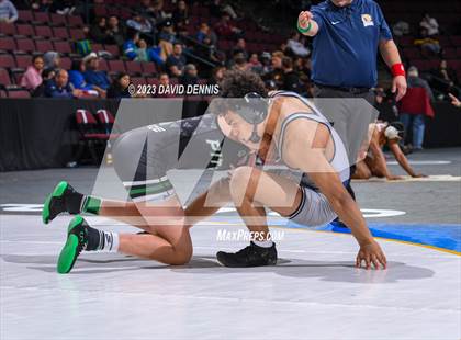 Thumbnail 1 in CIF State Wrestling Championships Boys (Round One) photogallery.