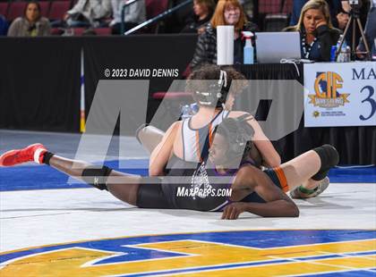 Thumbnail 3 in CIF State Wrestling Championships Boys (Round One) photogallery.