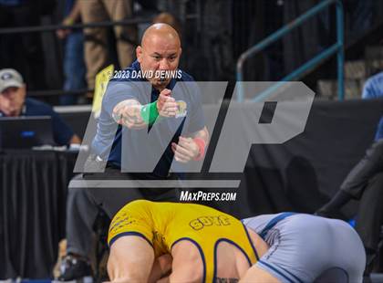 Thumbnail 1 in CIF State Wrestling Championships Boys (Round One) photogallery.