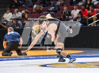 Thumbnail 2 in CIF State Wrestling Championships Boys (Round One) photogallery.