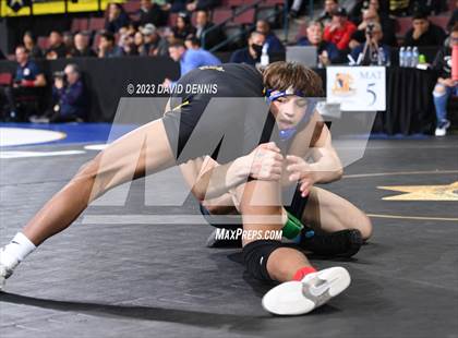 Thumbnail 3 in CIF State Wrestling Championships Boys (Round One) photogallery.