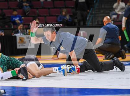 Thumbnail 1 in CIF State Wrestling Championships Boys (Round One) photogallery.