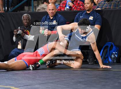 Thumbnail 2 in CIF State Wrestling Championships Boys (Round One) photogallery.