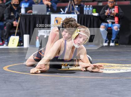 Thumbnail 2 in CIF State Wrestling Championships Boys (Round One) photogallery.