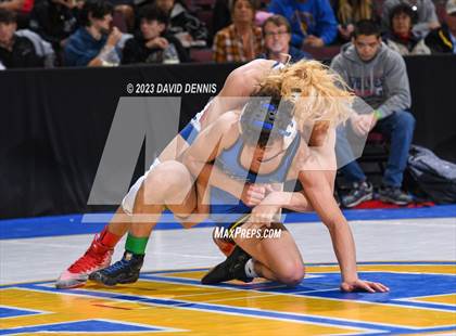 Thumbnail 2 in CIF State Wrestling Championships Boys (Round One) photogallery.