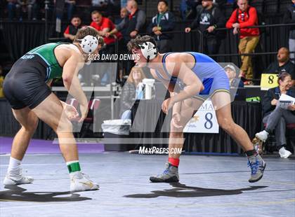 Thumbnail 1 in CIF State Wrestling Championships Boys (Round One) photogallery.