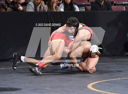 Thumbnail 2 in CIF State Wrestling Championships Boys (Round One) photogallery.