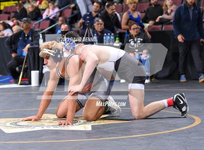 Thumbnail 2 in CIF State Wrestling Championships Boys (Round One) photogallery.