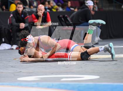 Thumbnail 2 in CIF State Wrestling Championships Boys (Round One) photogallery.
