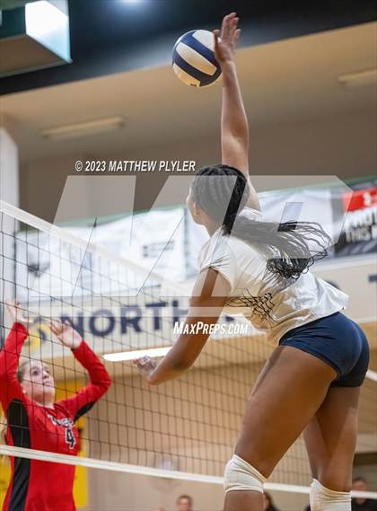Thumbnail 3 in Neuse Christian Academy vs Northwood Temple Academy (NCISAA 2A Third Round) photogallery.