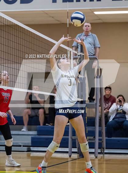 Thumbnail 1 in Neuse Christian Academy vs Northwood Temple Academy (NCISAA 2A Third Round) photogallery.
