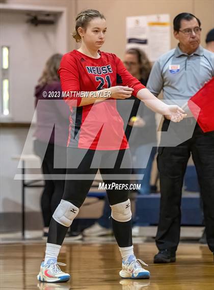 Thumbnail 2 in Neuse Christian Academy vs Northwood Temple Academy (NCISAA 2A Third Round) photogallery.