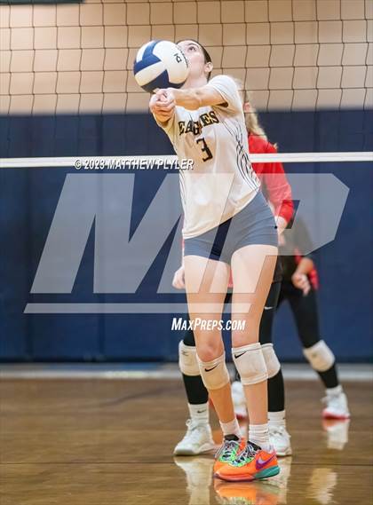 Thumbnail 3 in Neuse Christian Academy vs Northwood Temple Academy (NCISAA 2A Third Round) photogallery.