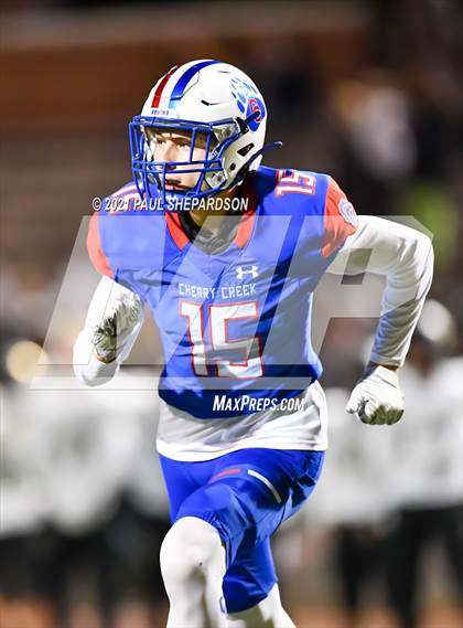 Thumbnail 3 in Mountain Vista @ Cherry Creek (CHSAA 2nd Round Playoff) photogallery.