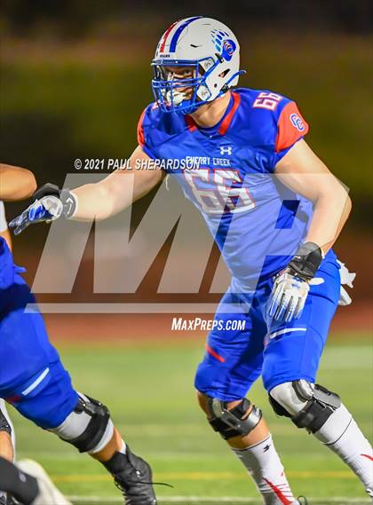 Thumbnail 2 in Mountain Vista @ Cherry Creek (CHSAA 2nd Round Playoff) photogallery.