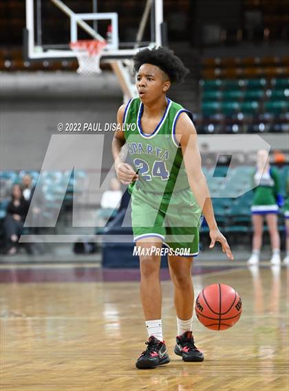 Thumbnail 2 in Doherty vs. Highlands Ranch (CHSAA 5A Great 8) photogallery.