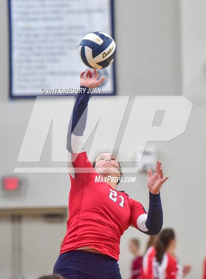 Thumbnail 2 in Notre Dame @ Ursuline Academy (Catholic League Tournament) photogallery.