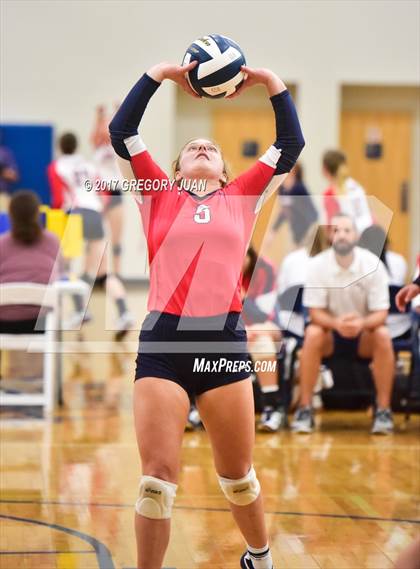 Thumbnail 1 in Notre Dame @ Ursuline Academy (Catholic League Tournament) photogallery.