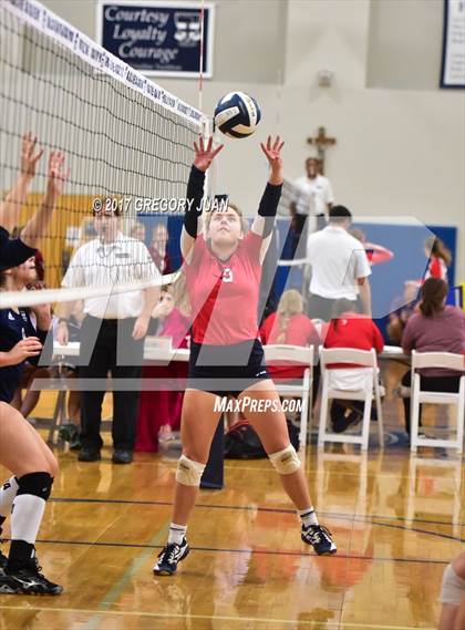 Thumbnail 3 in Notre Dame @ Ursuline Academy (Catholic League Tournament) photogallery.