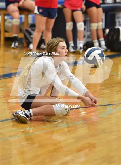 Thumbnail 3 in Notre Dame @ Ursuline Academy (Catholic League Tournament) photogallery.