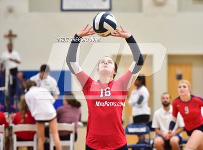 Thumbnail 3 in Notre Dame @ Ursuline Academy (Catholic League Tournament) photogallery.