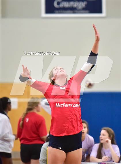 Thumbnail 2 in Notre Dame @ Ursuline Academy (Catholic League Tournament) photogallery.