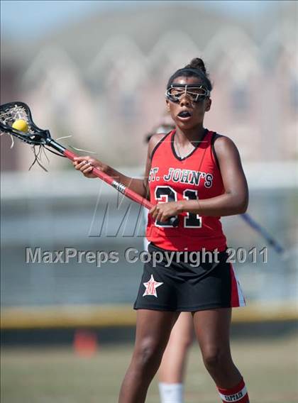 Thumbnail 3 in St. John's v Hockaday (D1 TGHSLL State Semifinal) photogallery.