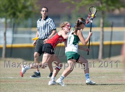 Thumbnail 2 in St. John's v Hockaday (D1 TGHSLL State Semifinal) photogallery.