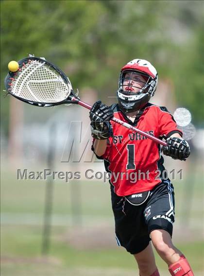 Thumbnail 1 in St. John's v Hockaday (D1 TGHSLL State Semifinal) photogallery.