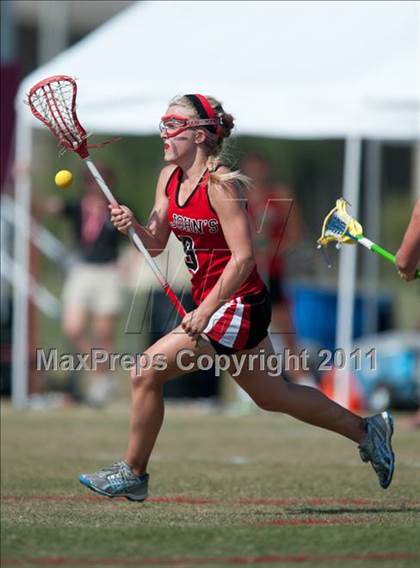 Thumbnail 3 in St. John's v Hockaday (D1 TGHSLL State Semifinal) photogallery.