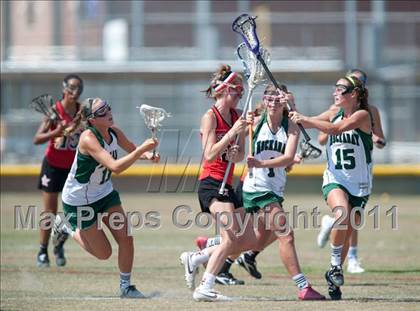 Thumbnail 1 in St. John's v Hockaday (D1 TGHSLL State Semifinal) photogallery.