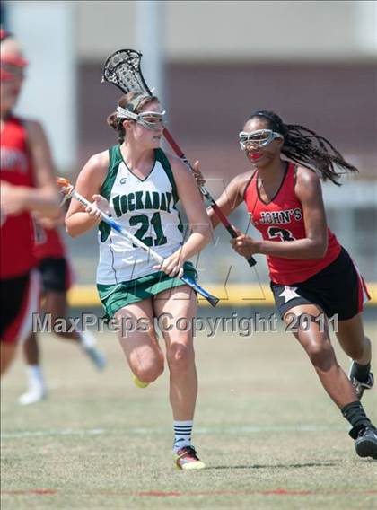 Thumbnail 1 in St. John's v Hockaday (D1 TGHSLL State Semifinal) photogallery.