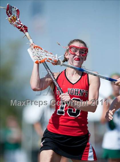 Thumbnail 2 in St. John's v Hockaday (D1 TGHSLL State Semifinal) photogallery.