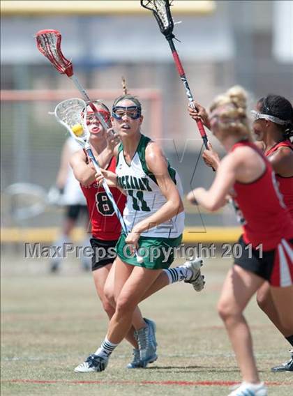 Thumbnail 3 in St. John's v Hockaday (D1 TGHSLL State Semifinal) photogallery.
