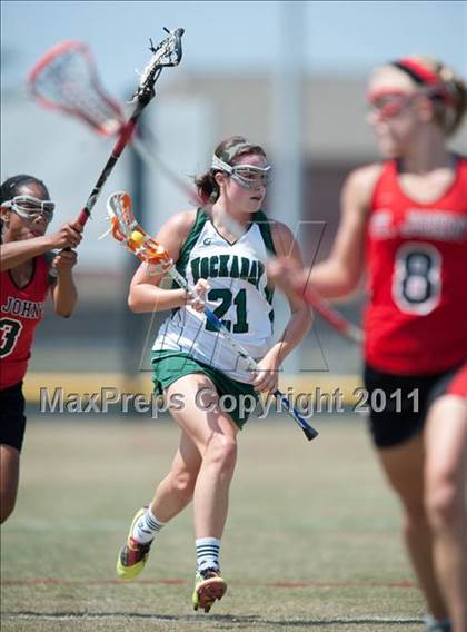 Thumbnail 2 in St. John's v Hockaday (D1 TGHSLL State Semifinal) photogallery.