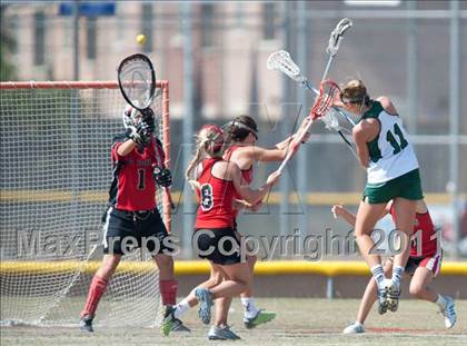 Thumbnail 2 in St. John's v Hockaday (D1 TGHSLL State Semifinal) photogallery.