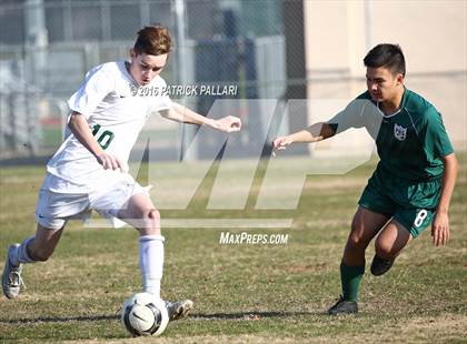 Thumbnail 3 in Ponderosa @ Granite Bay Varsity Soccer photogallery.