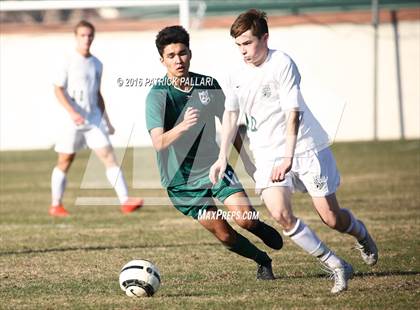 Thumbnail 3 in Ponderosa @ Granite Bay Varsity Soccer photogallery.
