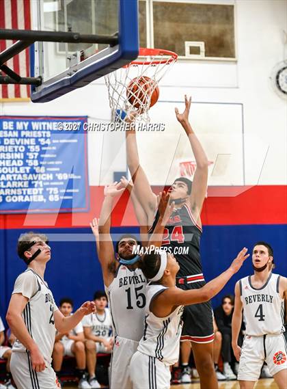Thumbnail 1 in St. Pius X-St. Matthias Academy vs. Beverly Hills photogallery.