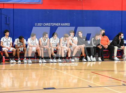 Thumbnail 1 in St. Pius X-St. Matthias Academy vs. Beverly Hills photogallery.