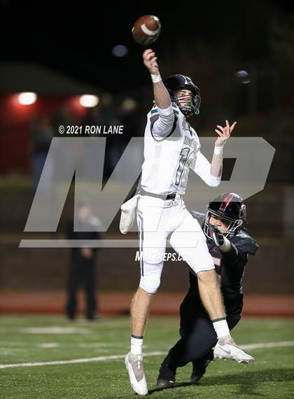 Thumbnail 2 in Edmond Santa Fe @ Mustang (OSSAA 6A-1 Round 1 Playoff) photogallery.