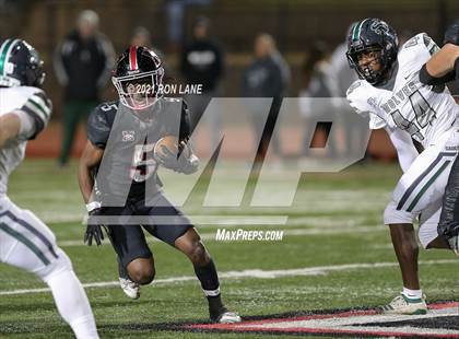 Thumbnail 2 in Edmond Santa Fe @ Mustang (OSSAA 6A-1 Round 1 Playoff) photogallery.