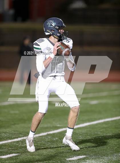Thumbnail 3 in Edmond Santa Fe @ Mustang (OSSAA 6A-1 Round 1 Playoff) photogallery.
